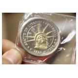 Commemorative Statue of Liberty Coin