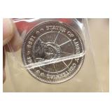 Commemorative Statue of Liberty Coin
