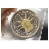 Commemorative Statue of Liberty Coin