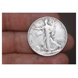 1937-S Walking Liberty Silver Half Dollar