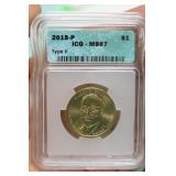 ICG Graded Presidential Dollar