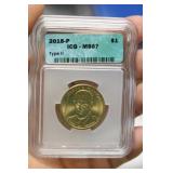 ICG Graded Presidential Dollar