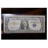 1957 $1.00 Blue Seal Star Note