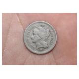 1866 3 cent Piece