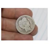 1914-D Silver Barber Quarter