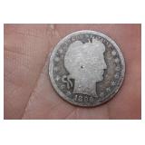 1896 Barber Silver Quarter