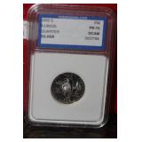 Graded 2003-S Silver Quarter