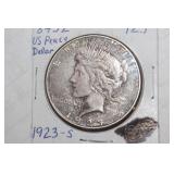 1923-S Peace Silver Dollar