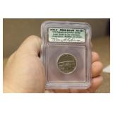 ICG Graded 2001-S Signature Quarter Series Coin