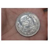 Mexico Un Peso 10% Silver Coin