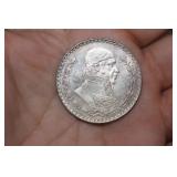 Mexico Un Peso 10% Silver Coin