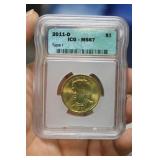 ICG Graded Presidential Dollar