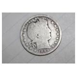 1899 Barber Silver Quarter
