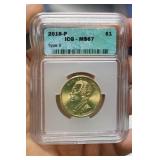 ICG Graded Presidential Dollar