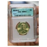 ICG Graded Presidential Dollar