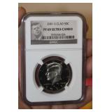 NGC Graded 2001-S Half Dollar