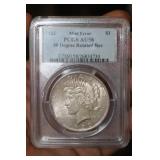 PCGS Graded 1923 Mint Error Peace Dollar