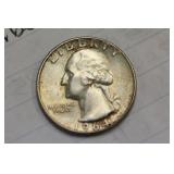 1964-D Washington Silver Quarter