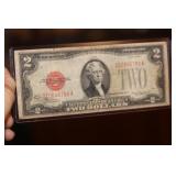 1928 $2.00 Red Seal Note
