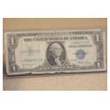 1935 One Dollar Blue Seal Star Note