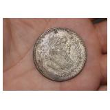 Mexico Un Peso 10% Silver Coin