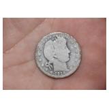 1915 Barber Silver Quarter