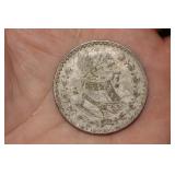 Mexico Un Peso 10% Silver Coin