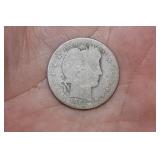 1914 Barber Silver Quarter