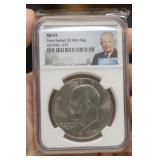 NGC Graded 1978-D Ike Dollar