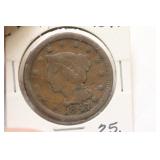 1847 Large Cent