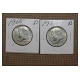 Lot of 2 Kennedy Halves