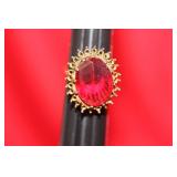 A Sterling or Gold Filled Coctail Ring