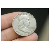 1952-D Franklin Half Dollar