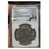 NGC Graded 1978-D Ike Dollar