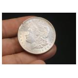 1921 beautiful Morgan silver error coin