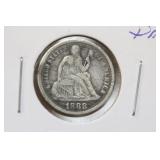 1888-P Seated Dime