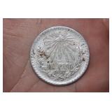 1922 Mexico Un Peso Coin
