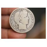 1913-D Barber Half Dollar