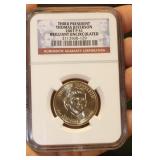 An NGC $1.00 Presidential Coin