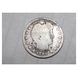 1897 Barber Silver Quarter