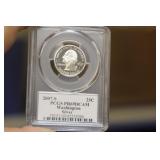 PCGS Graded Silver Quarter