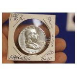 1962-D Franklin Half Dollar