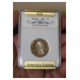 SGS Graded 2004-S Quarter