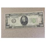 1934 Twenty Dollar Note