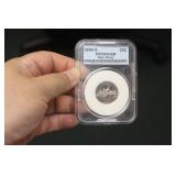 A Grade PR70 DCAM 1999-S Quarter