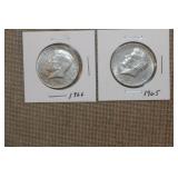 Lot of 2 Kennedy Halves