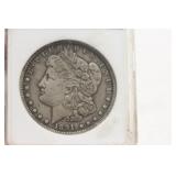 Graded 1891-CC Morgan Silver Dollar