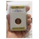 Graded 2005-S Penny