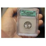 ICG Graded Slabbed Silver Quarter