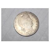 1902-O Barber Silver Quarter